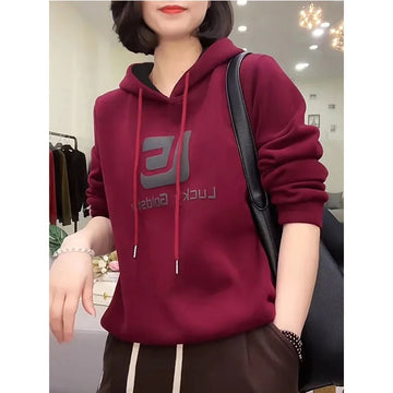 Winter Women’s Drawstring Hoodie