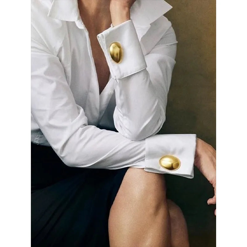 Women's Classic White Blouse