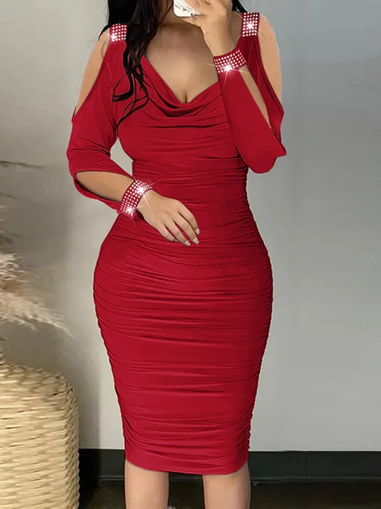 Off-Shoulder Bodycon Dress