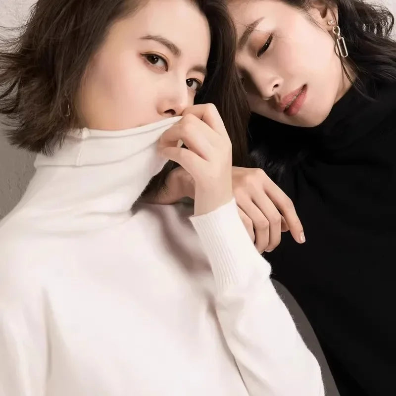 Women Turtleneck Sweater