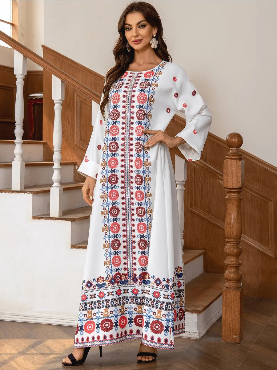 Eid Beaded Muslim Party Dress