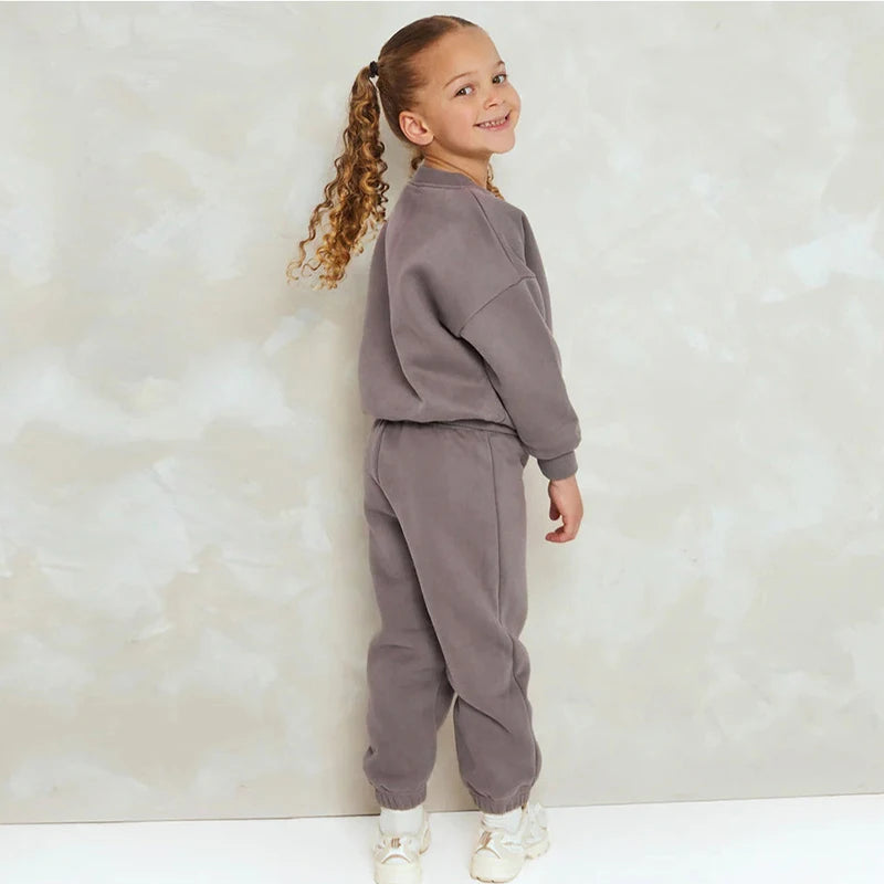 2025 Kids' Fleece Sweatshirt Set