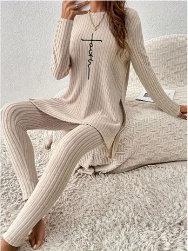 Casual Winter Knitted Set