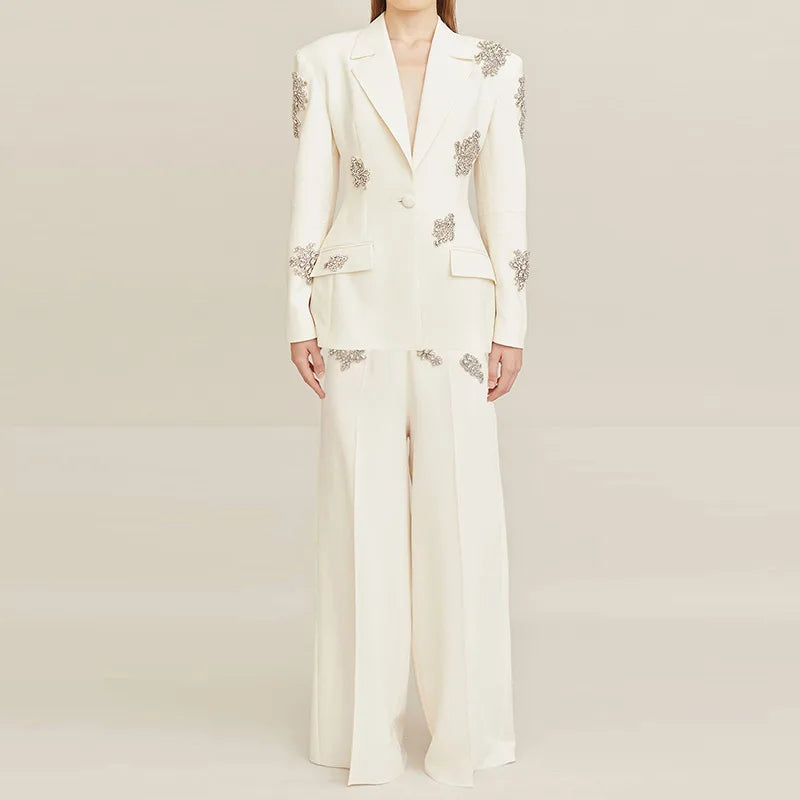 Automn Blazer Pant Set