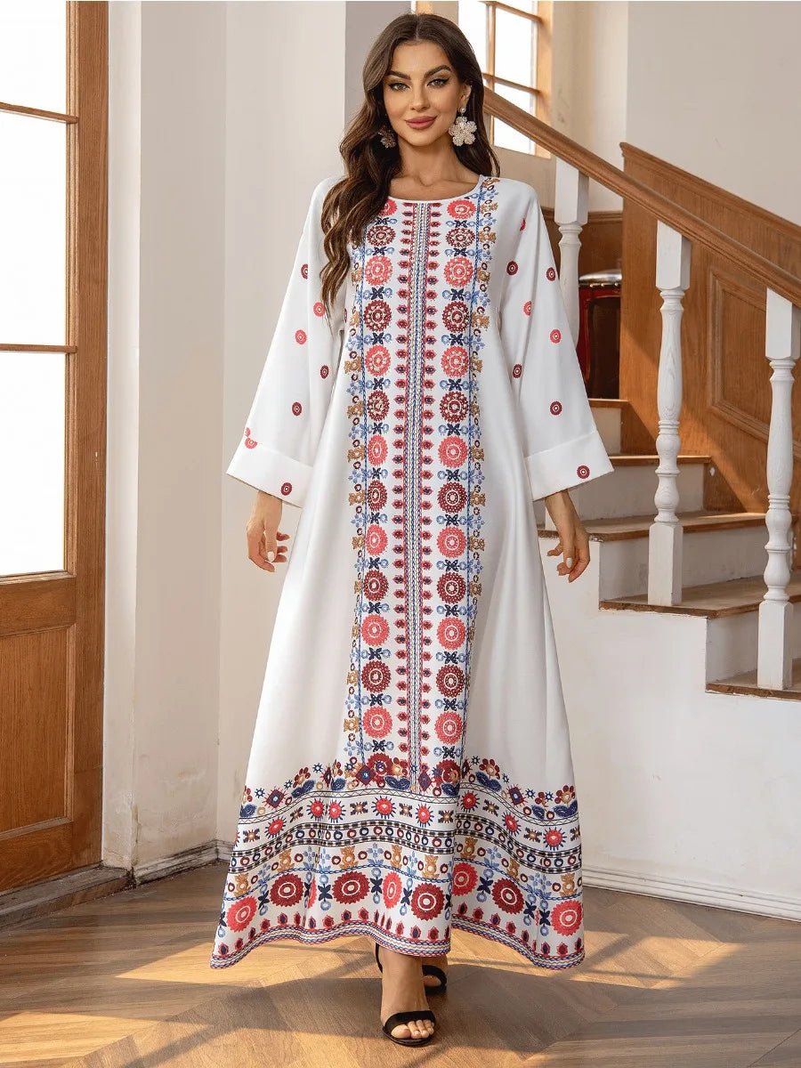 Eid Beaded Muslim Party Dress