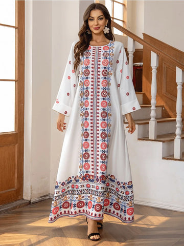 Eid Beaded Muslim Party Dress