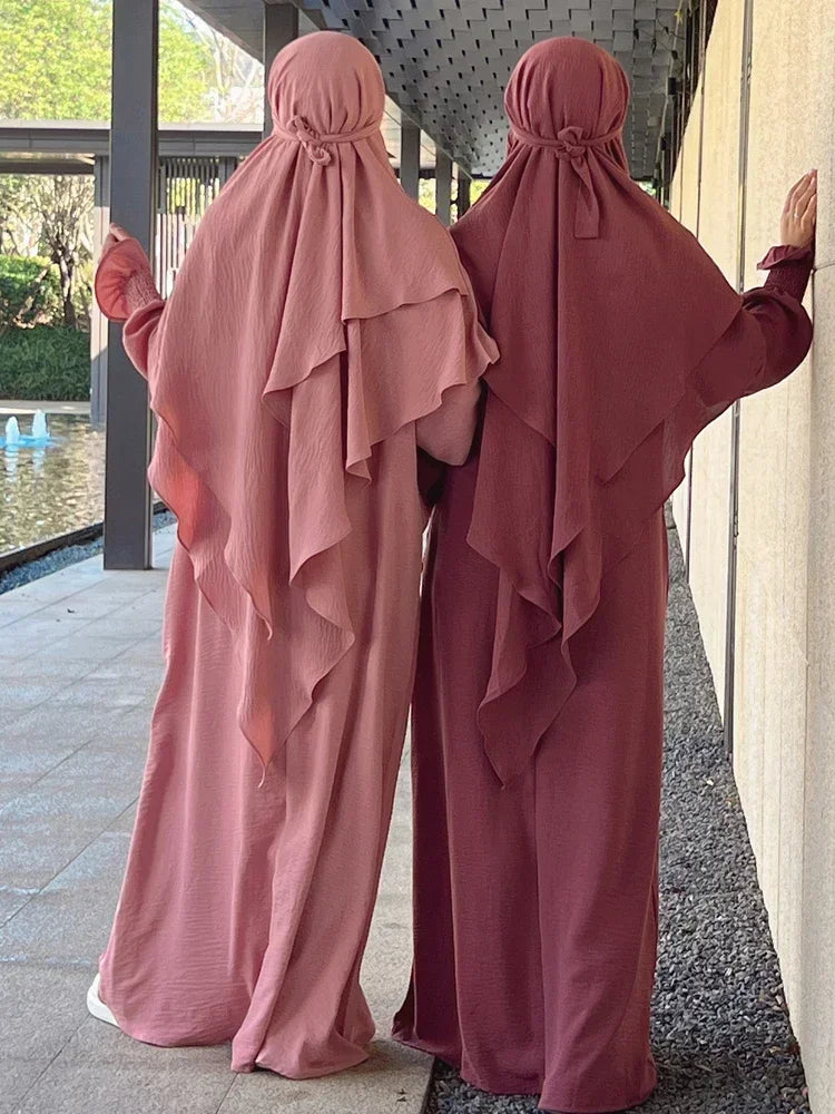 Ramadan Abaya & Khimar Set
