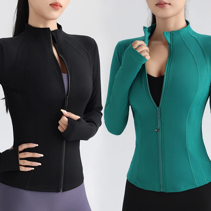 Women's Full-Zip Yoga Jacket