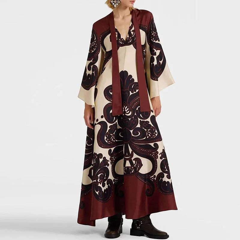Ethnic Vintage Boho Maxi Dress