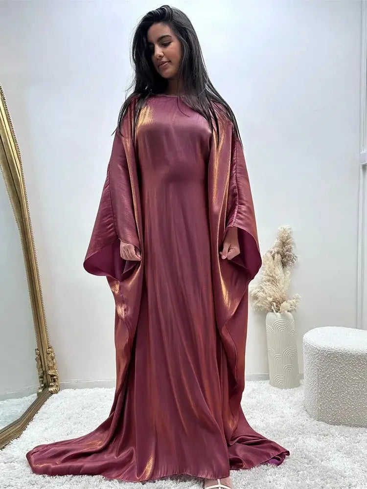 Ramadan Satin Butterfly Abaya