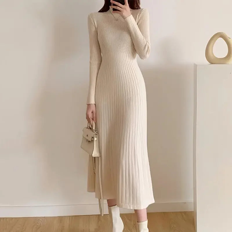 Women's A-Line Sweater Dress