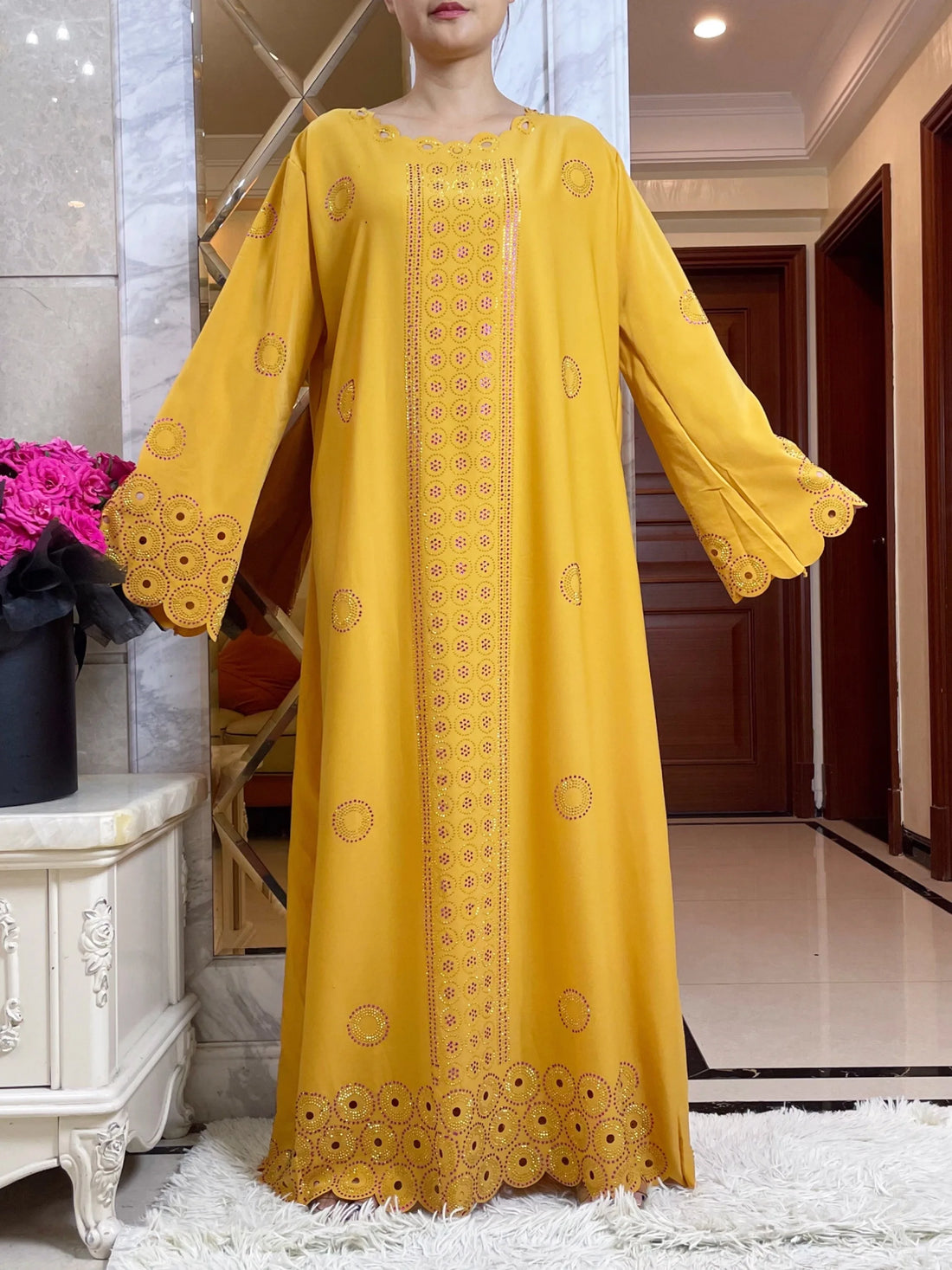 Autumn Elegant Muslim Abaya
