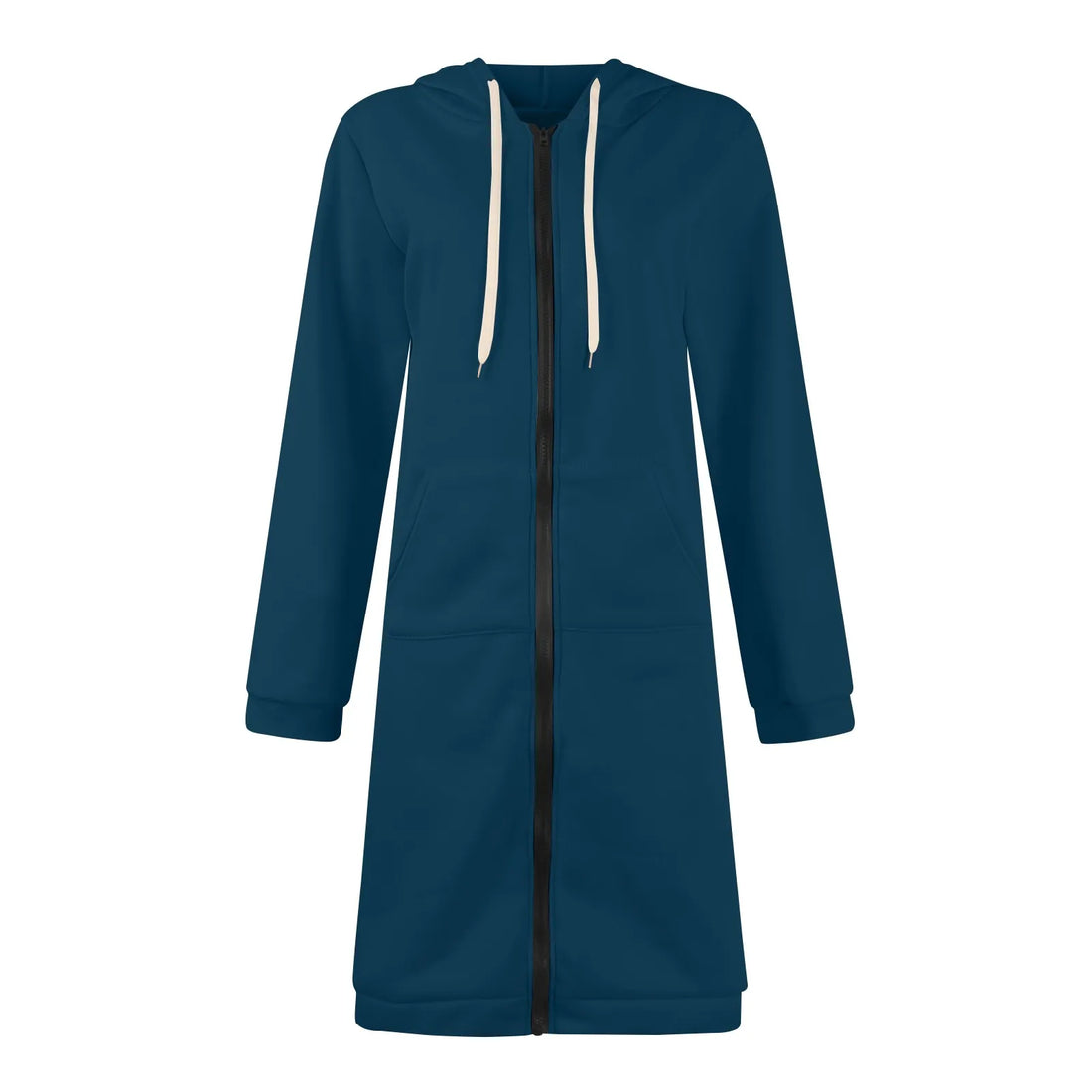 Women's Casual Zip-Up Hooded Jacket