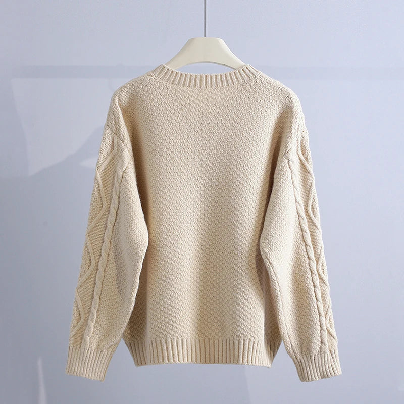 Vintage Embroidered Knit Cardigan