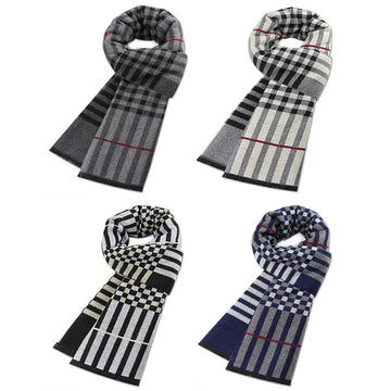 Classic Plaid Cashmere Scarf