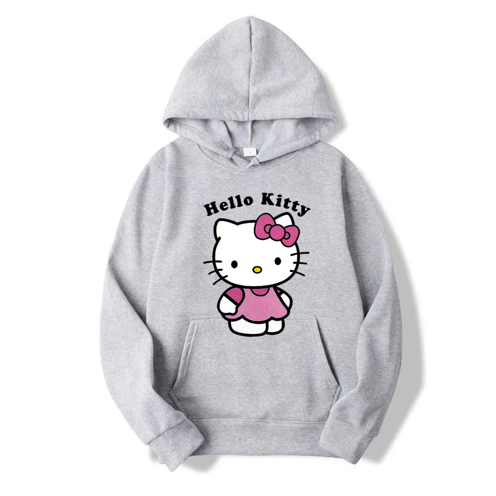 Hello Kitty Printed Hoodie