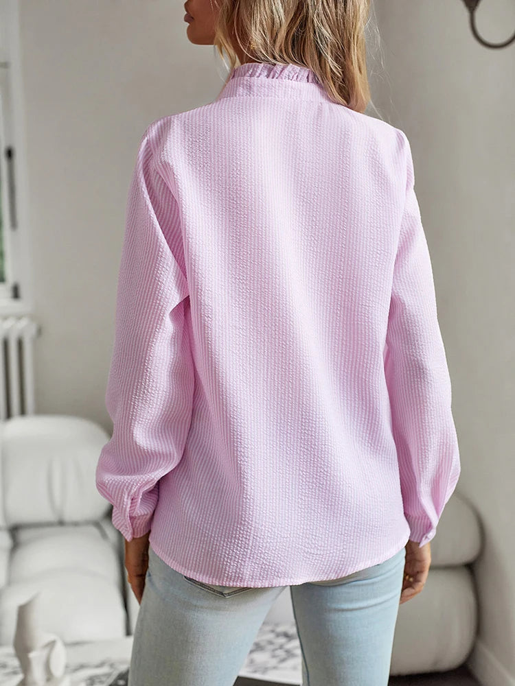 Elegant Office Long Sleeve Shirt