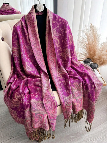 Luxury Patterned Scarf Shawl