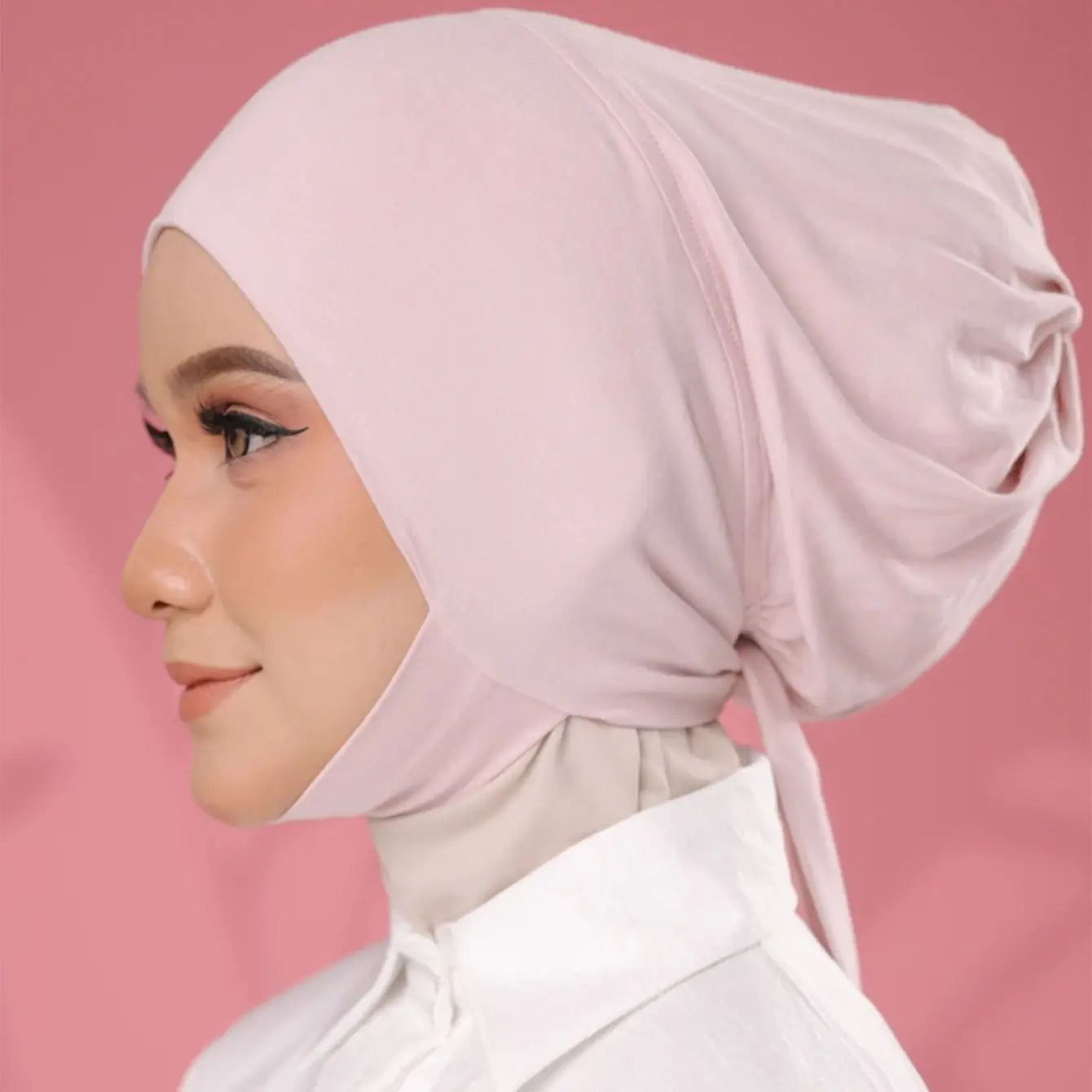 Solid Muslim Inner Cap Hijab