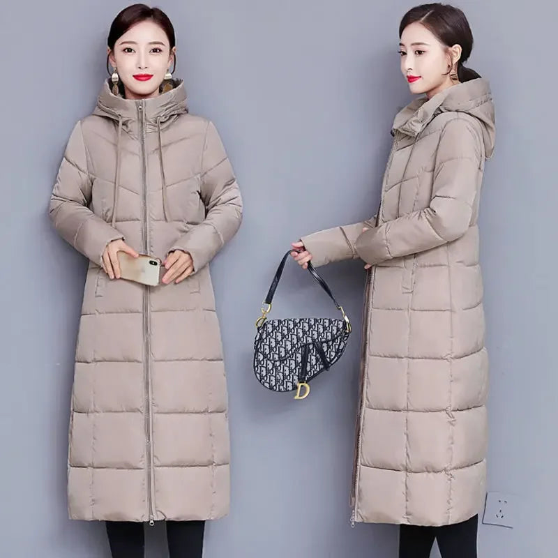 Women's Long Cotton Coat