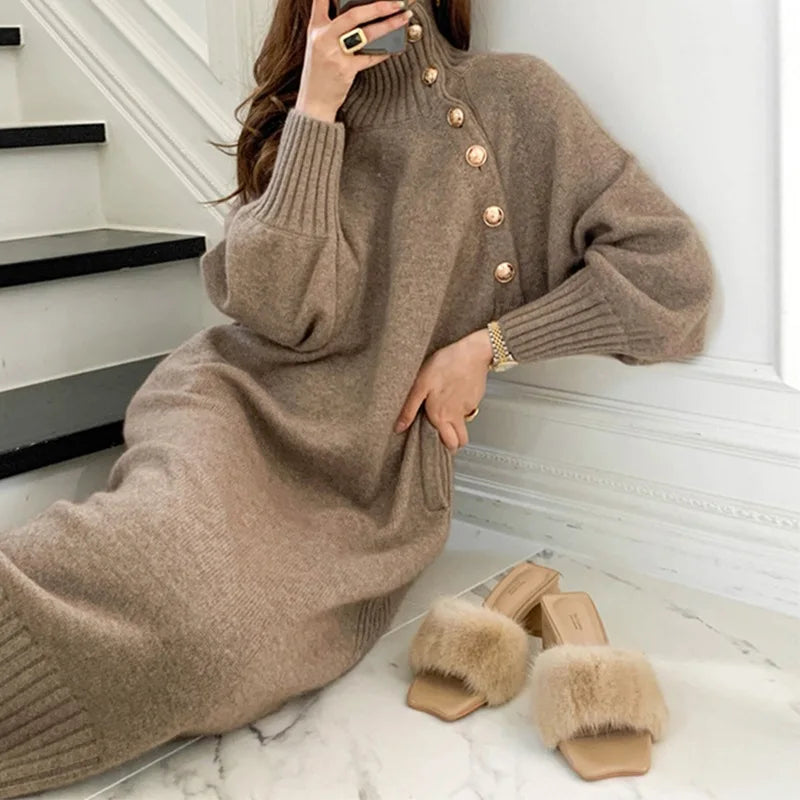 2024 Women's Elegant Knitted Coat