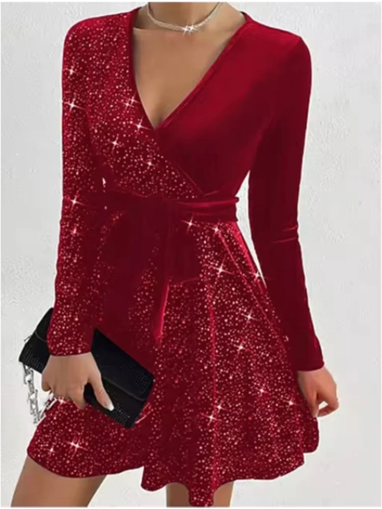 Sparkling Mini Party Dress