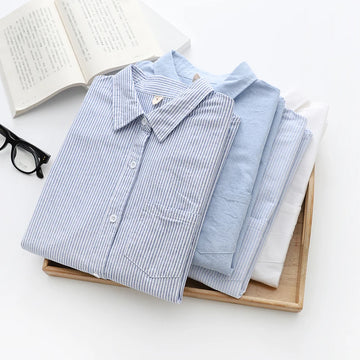 Casual Cotton Oxford Shirt