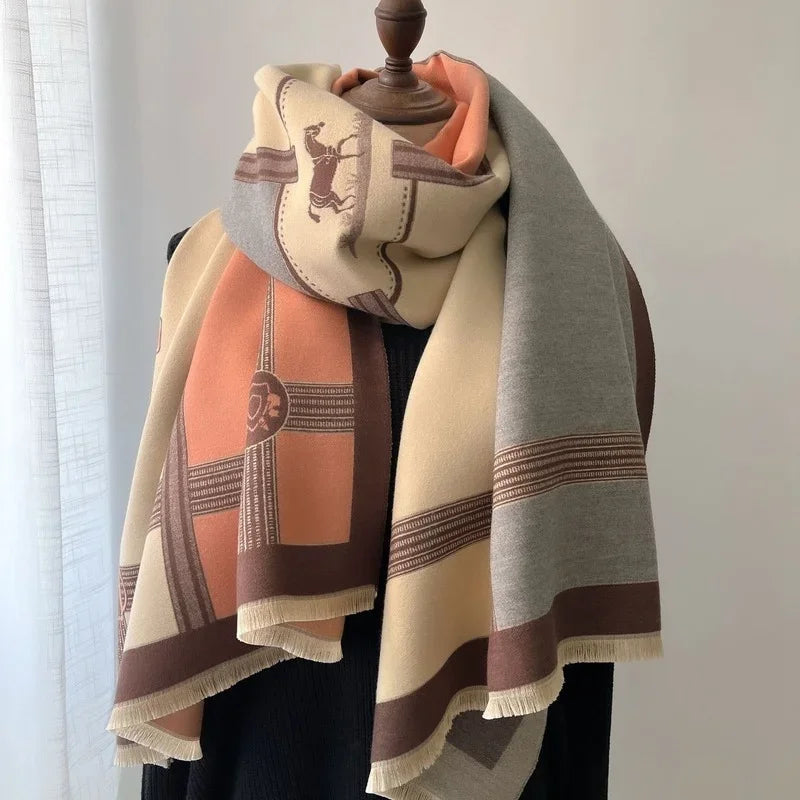 Autumn Winter Cashmere Scarf