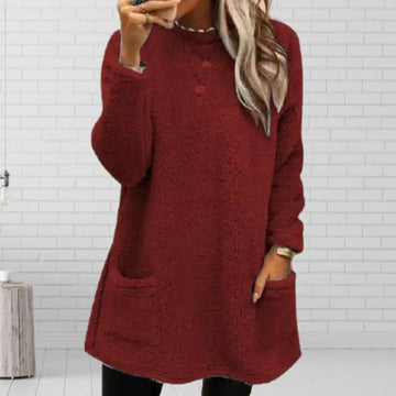 Women's Soft Flannel Fleece Sweater