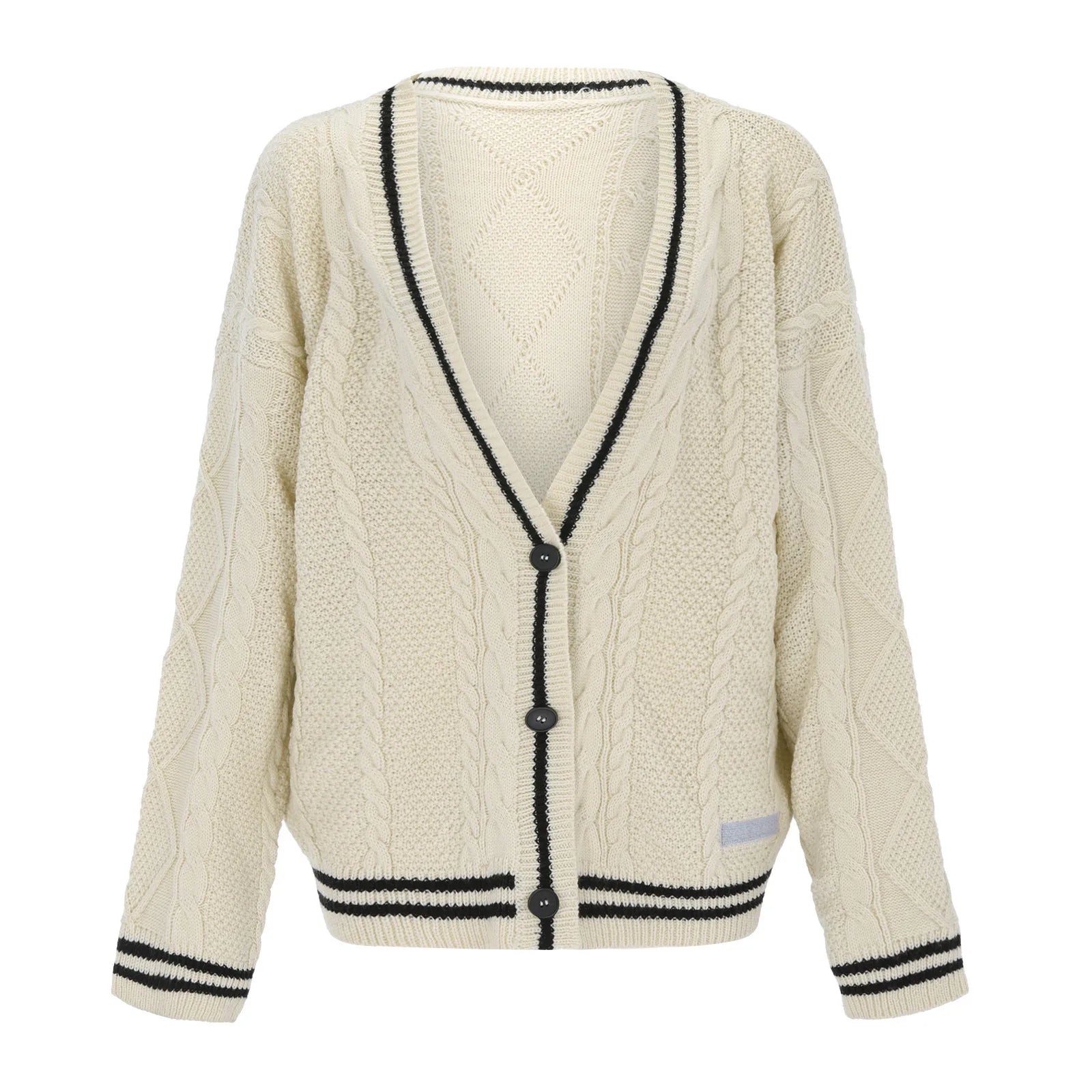 Vintage Star Embroidered Cardigan