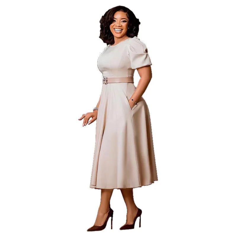 Women’s Formal Puff Sleeve Dress