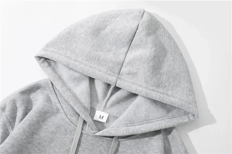 Women’s Solid Hooded Sweatshirt