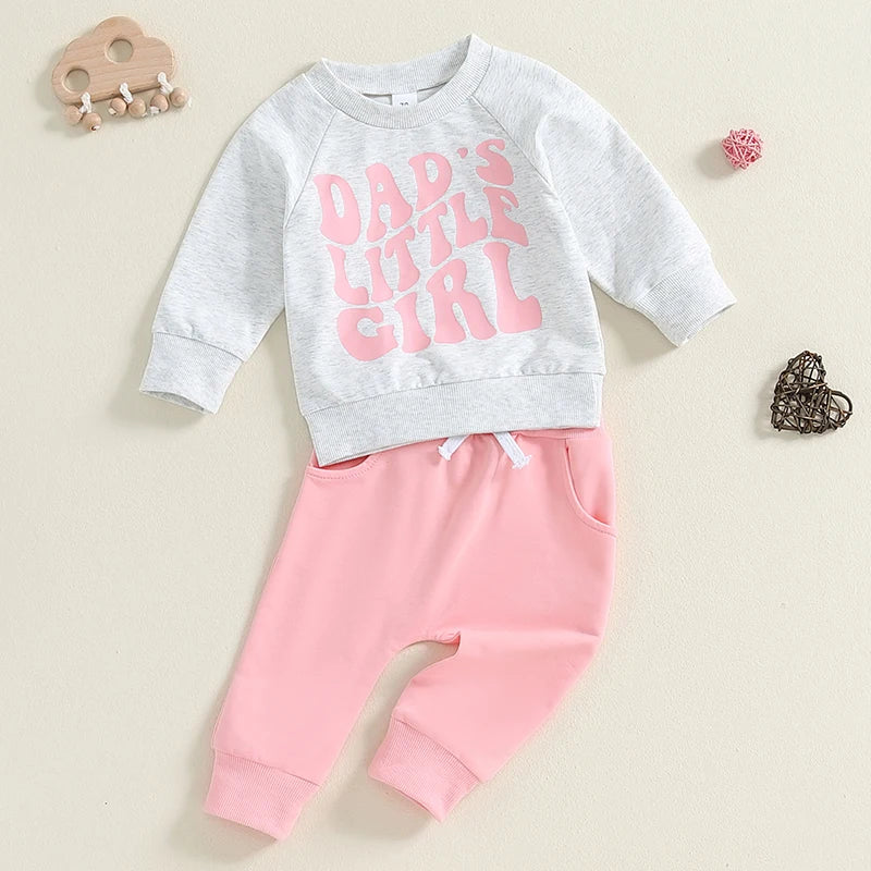 Toddler Girl Winter Sweater & Pants Set