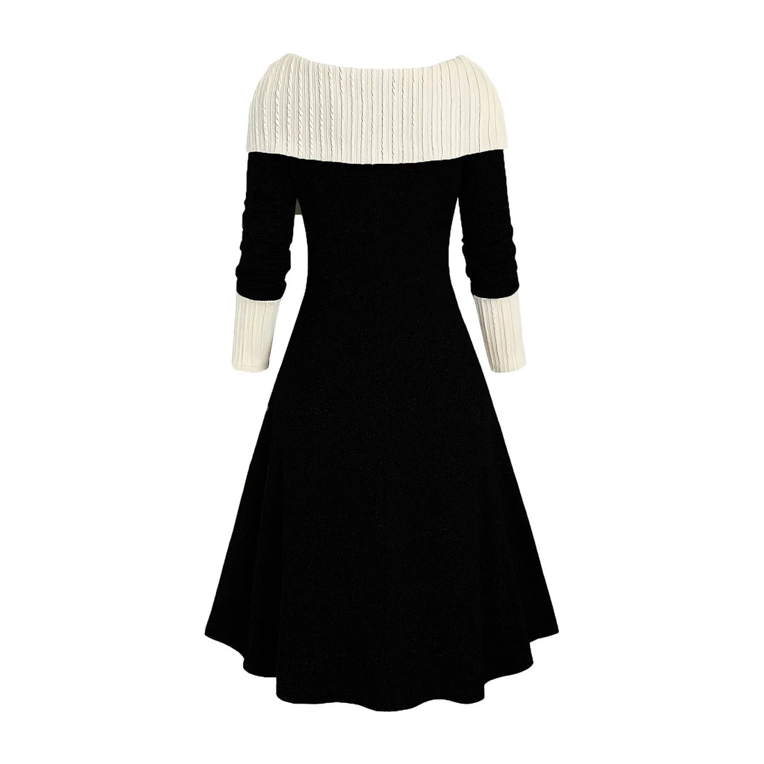 Autumn Longline Cable Knit Dress