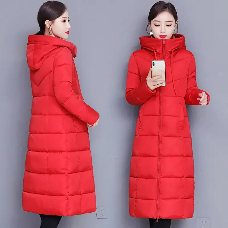 Women's Long Cotton Coat