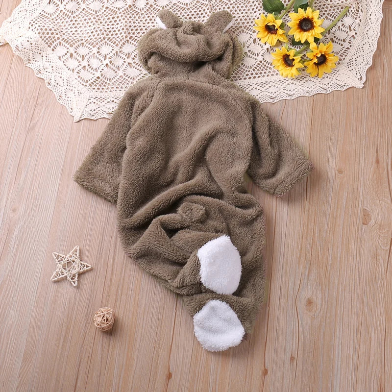 Humor Bear Baby Cartoon Romper