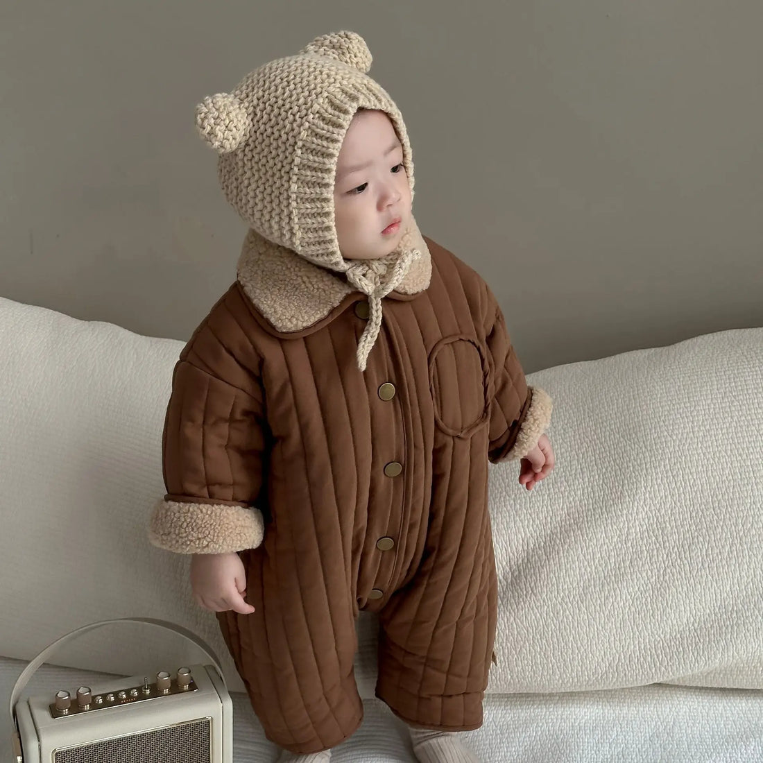 Autumn Winter Baby Romper