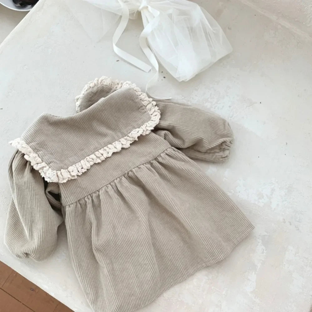 Toddler Girls' Corduroy Peter Pan Dress