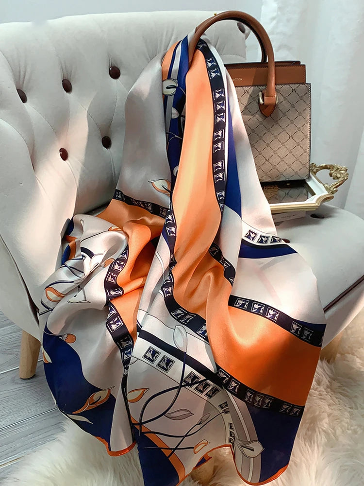 Women's Elegant Silk Scarf