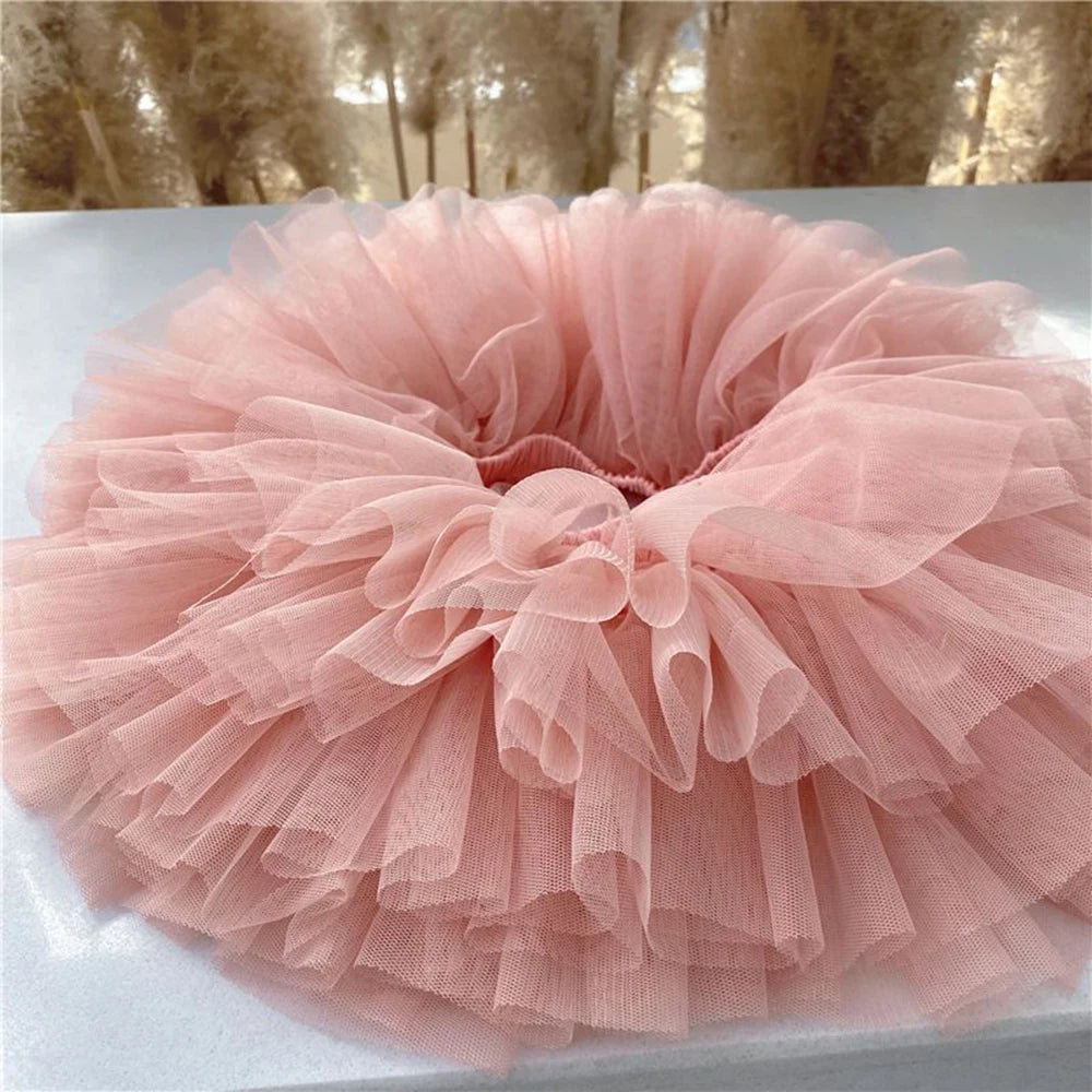 Black Fluffy Tutu Skirt