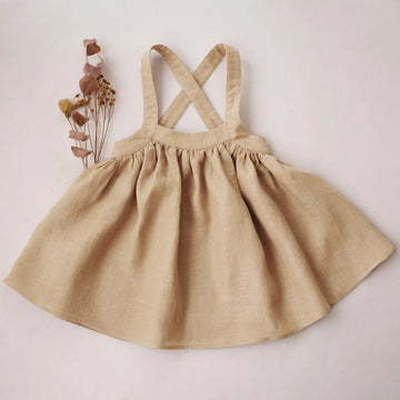 Vintage Baby Girl Strap Dress