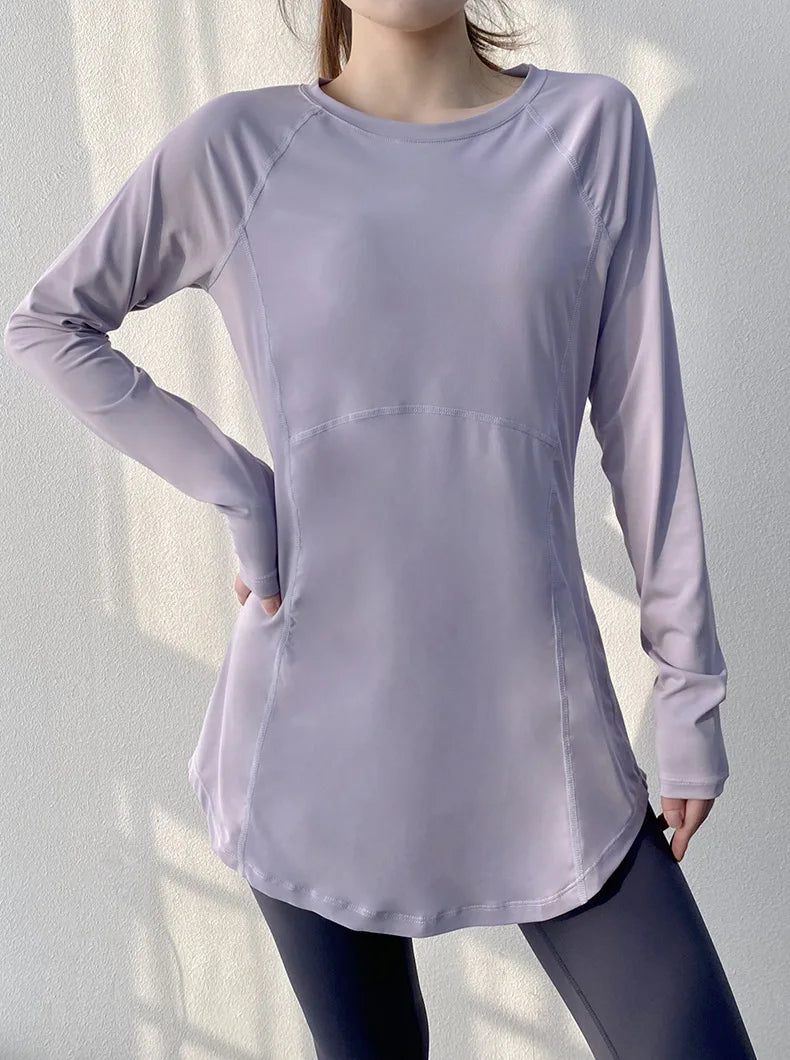 Women's Long Sleeve Yoga Top