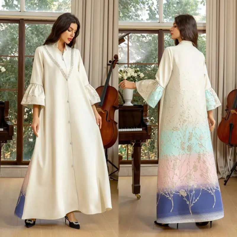 Gradient Muslim Party Kaftan